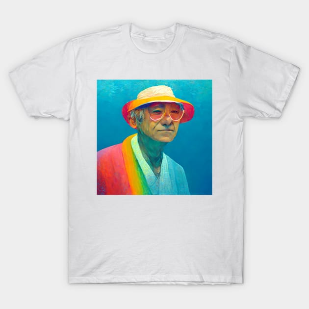 Man with glasses T-Shirt by endage